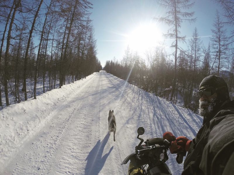 1200 کیلومتر تنها در سیبری رکاب زدم!